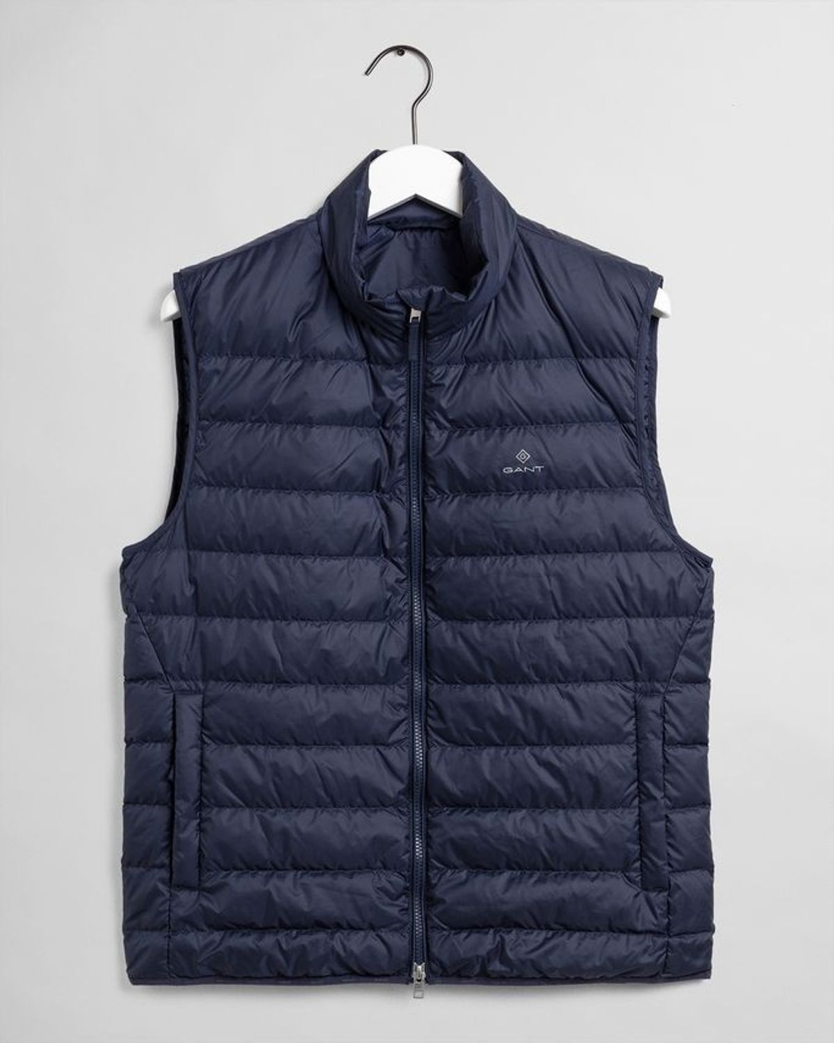 LIGHT DOWN GILET EVENING BLUE