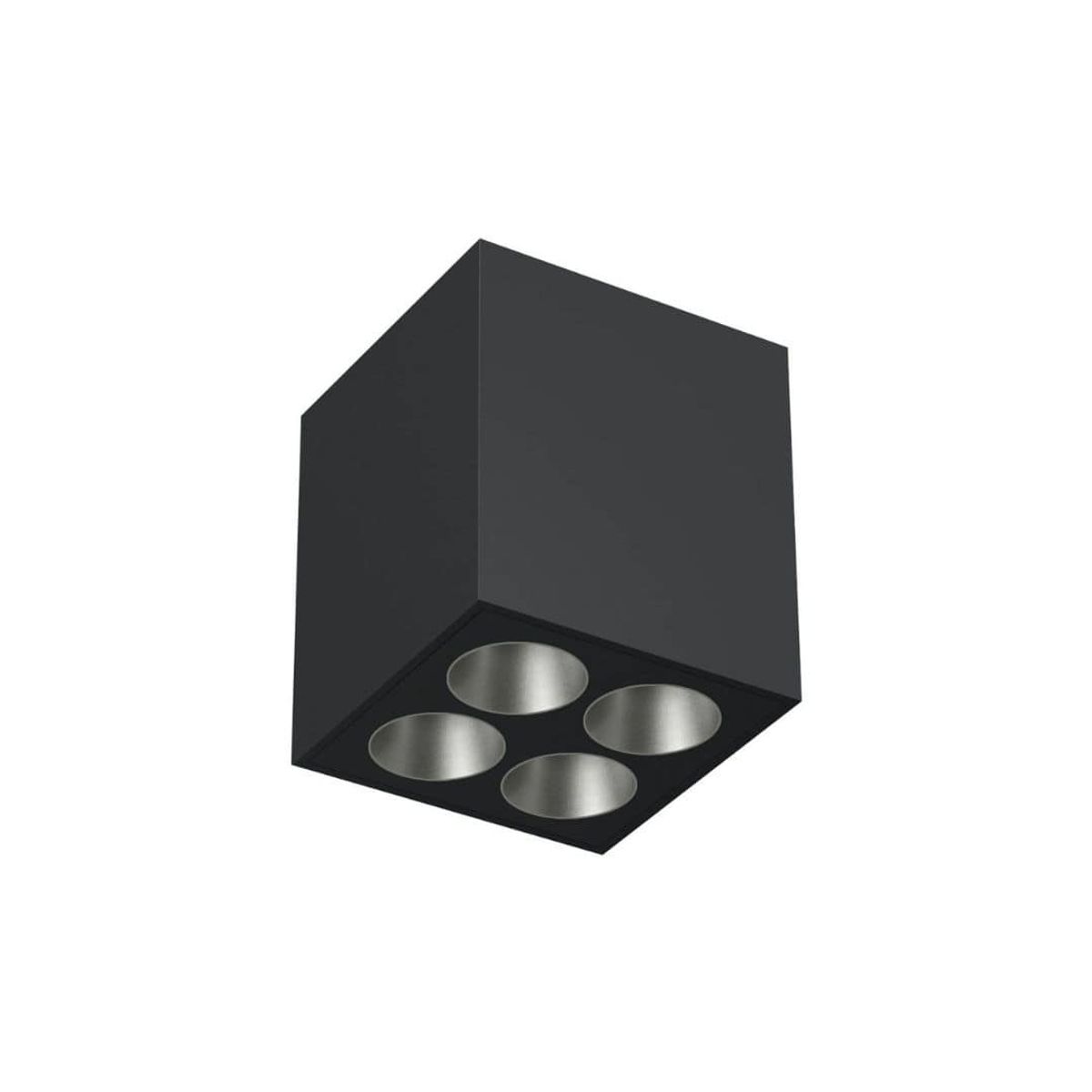 Light Shadow Surface 4 Spots Square Optic Wide Flood Sort - Flos