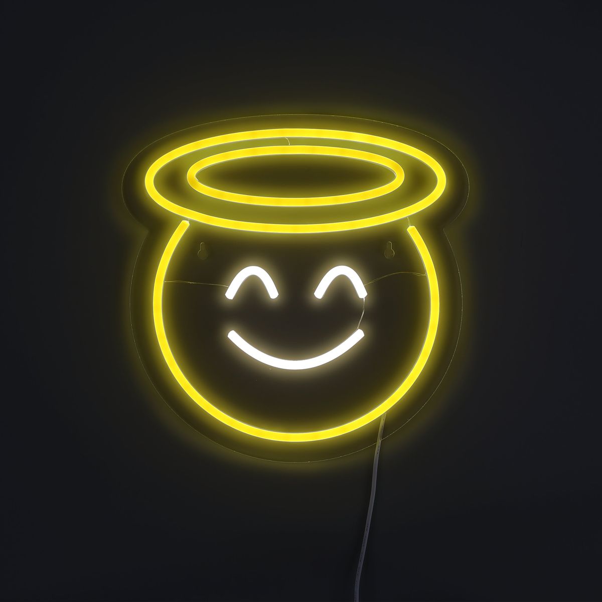 Lightish Emoji Angel Neon Væglampe