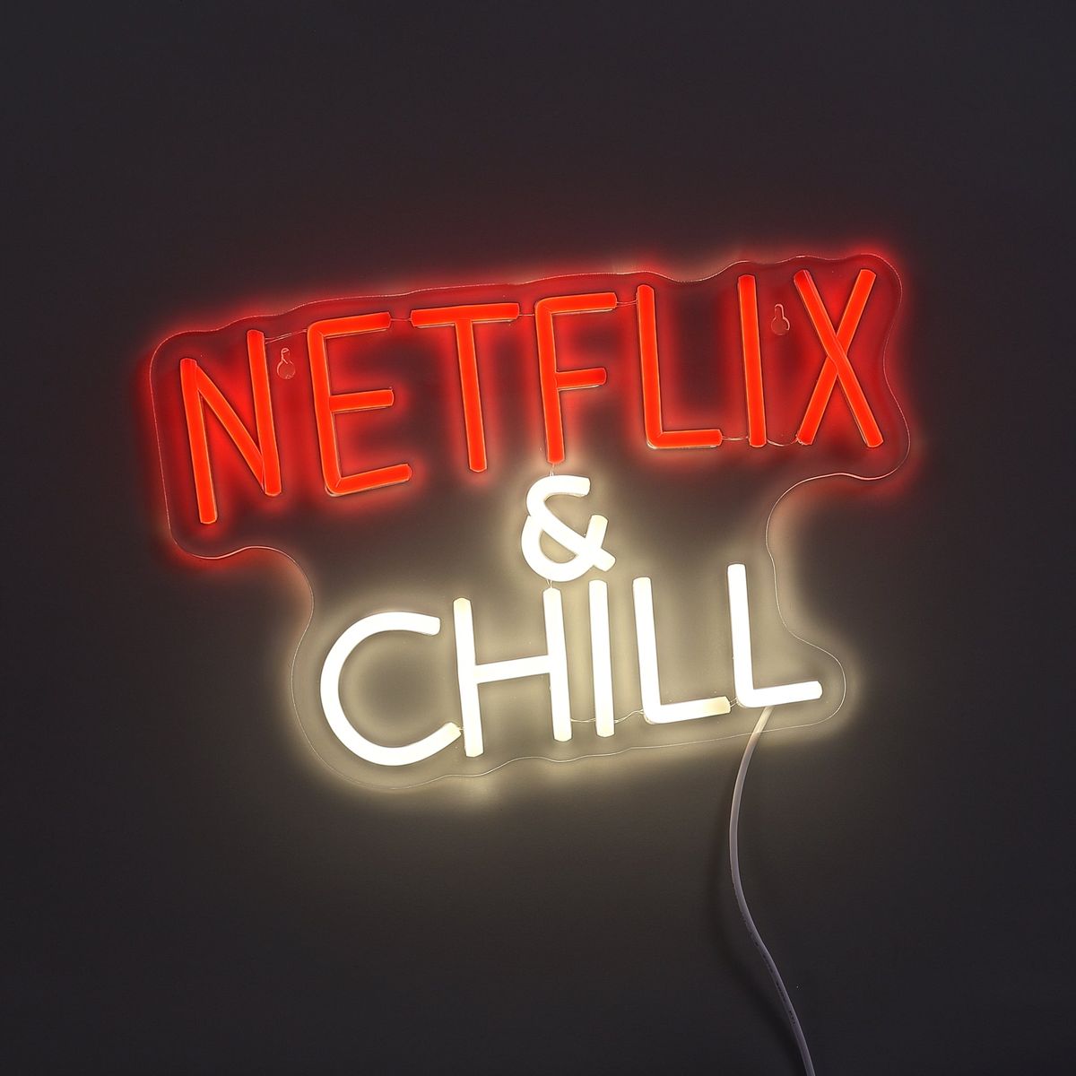 Lightish Netflix & Chill Neon Væglampe