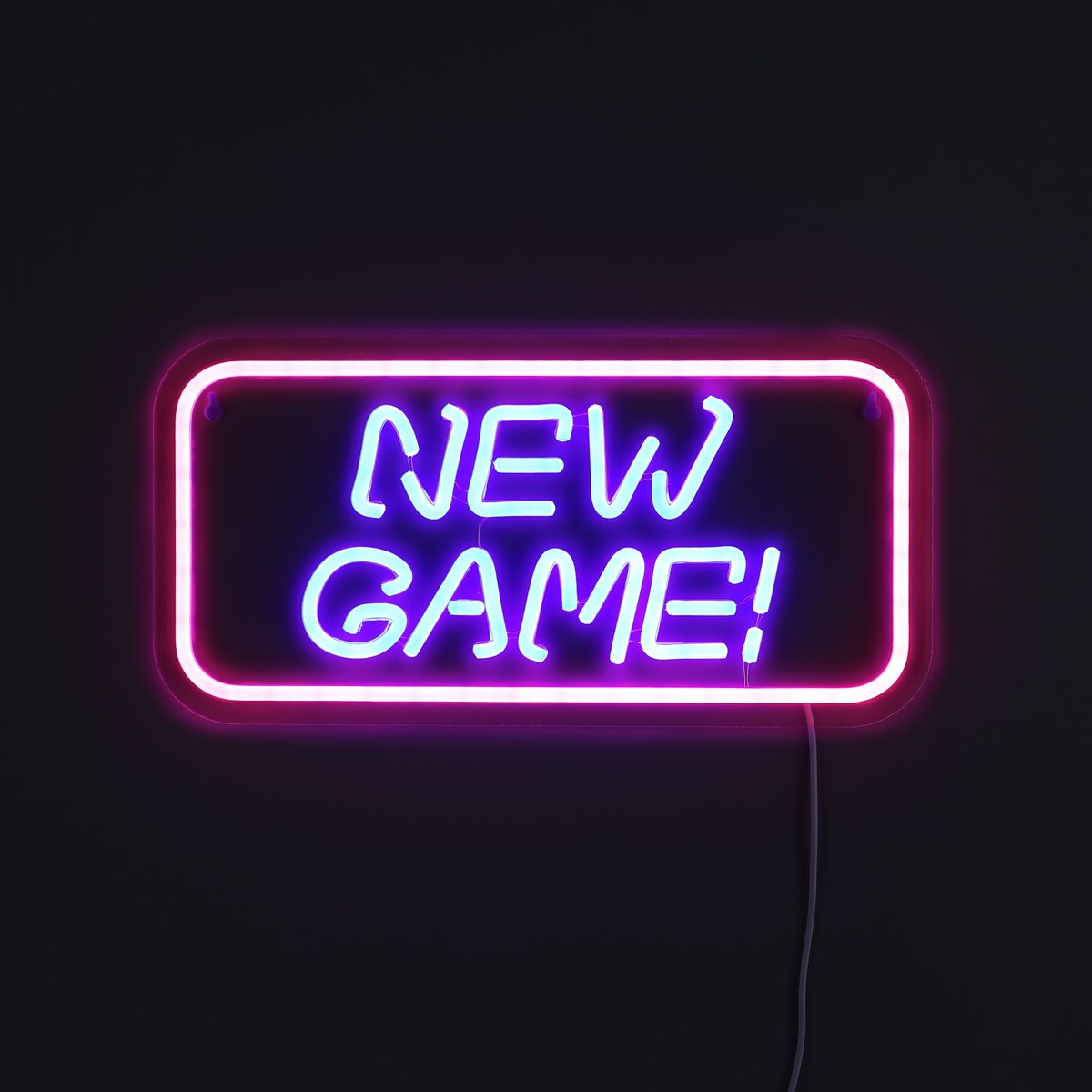 Lightish New Game Neon Væglampe