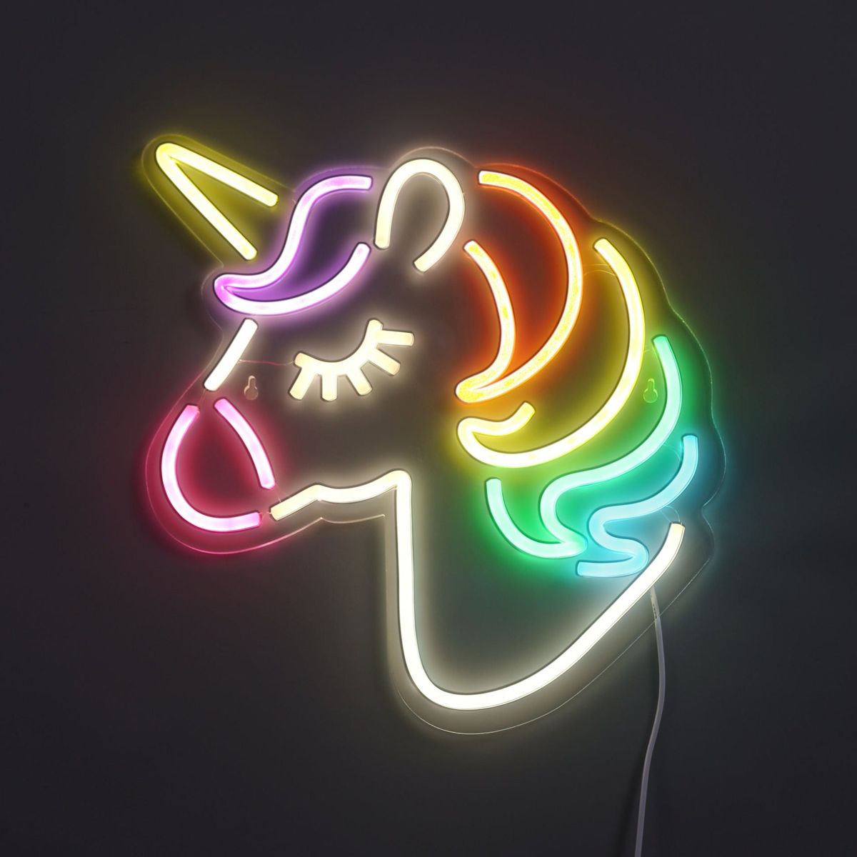 Lightish Unicorn Neon Væglampe