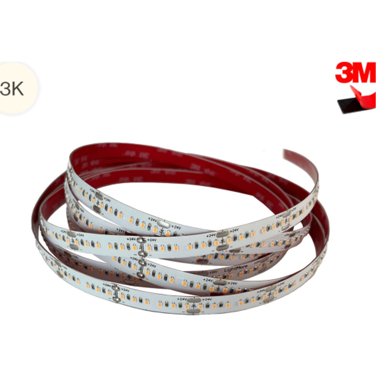 LightMore LED strip 5M 14,4W/meter 3000K