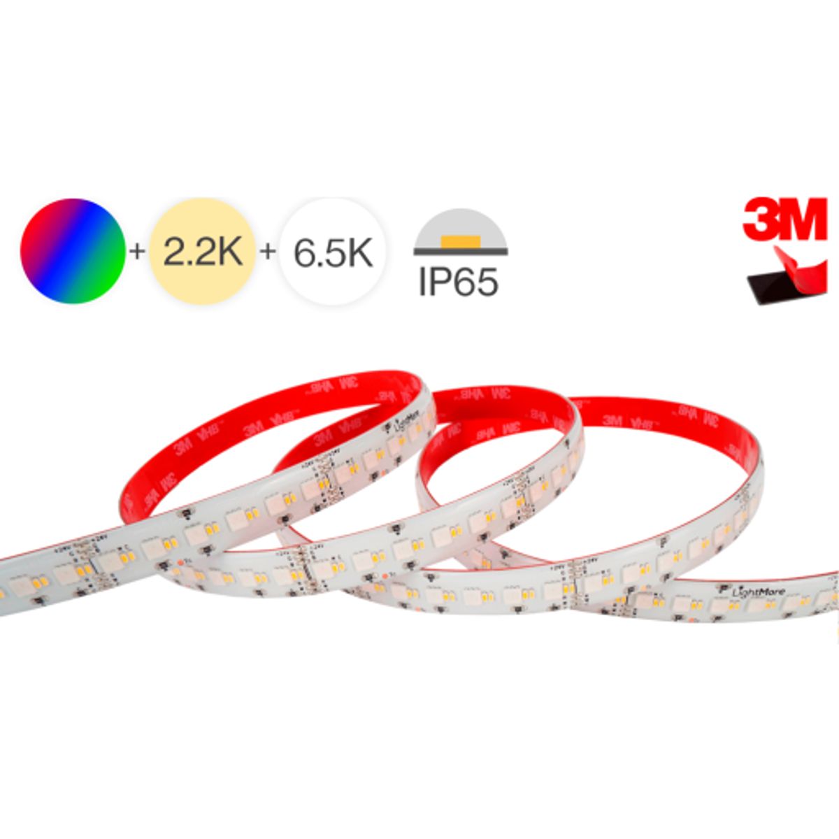 LightMore LED strip 5M 24W/meter RGBCTA