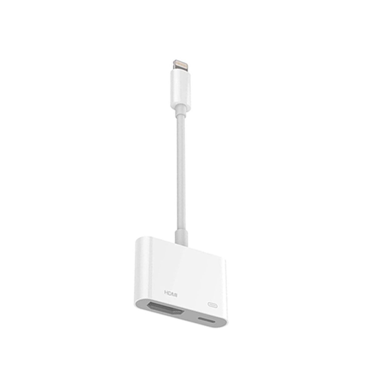 Lightning til HDMI Adapter - 1080P - 12cm - Hvid