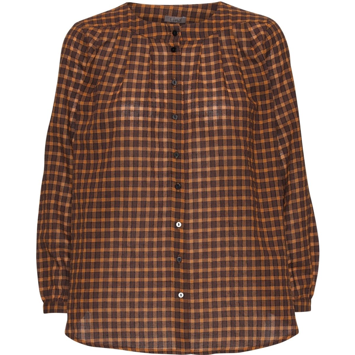 Lijoof - Cognac - Bluse - L