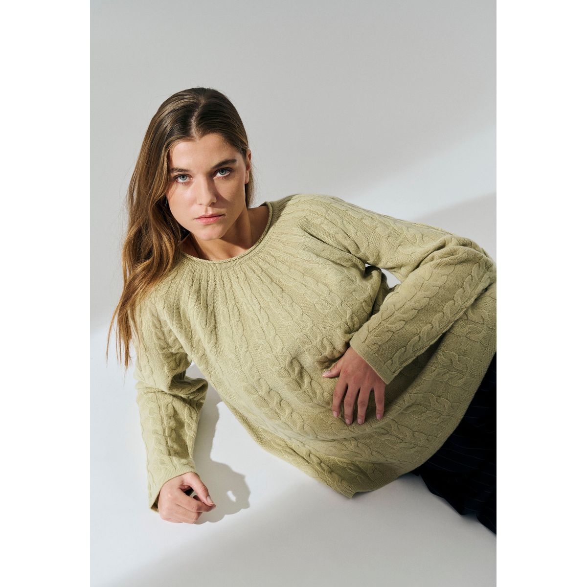 Likaya - Soft Green - Bluse - S