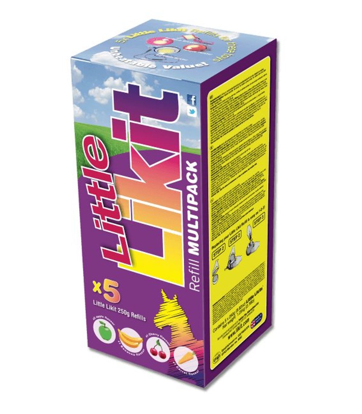 Likit Multipack, 5 x 250 g,