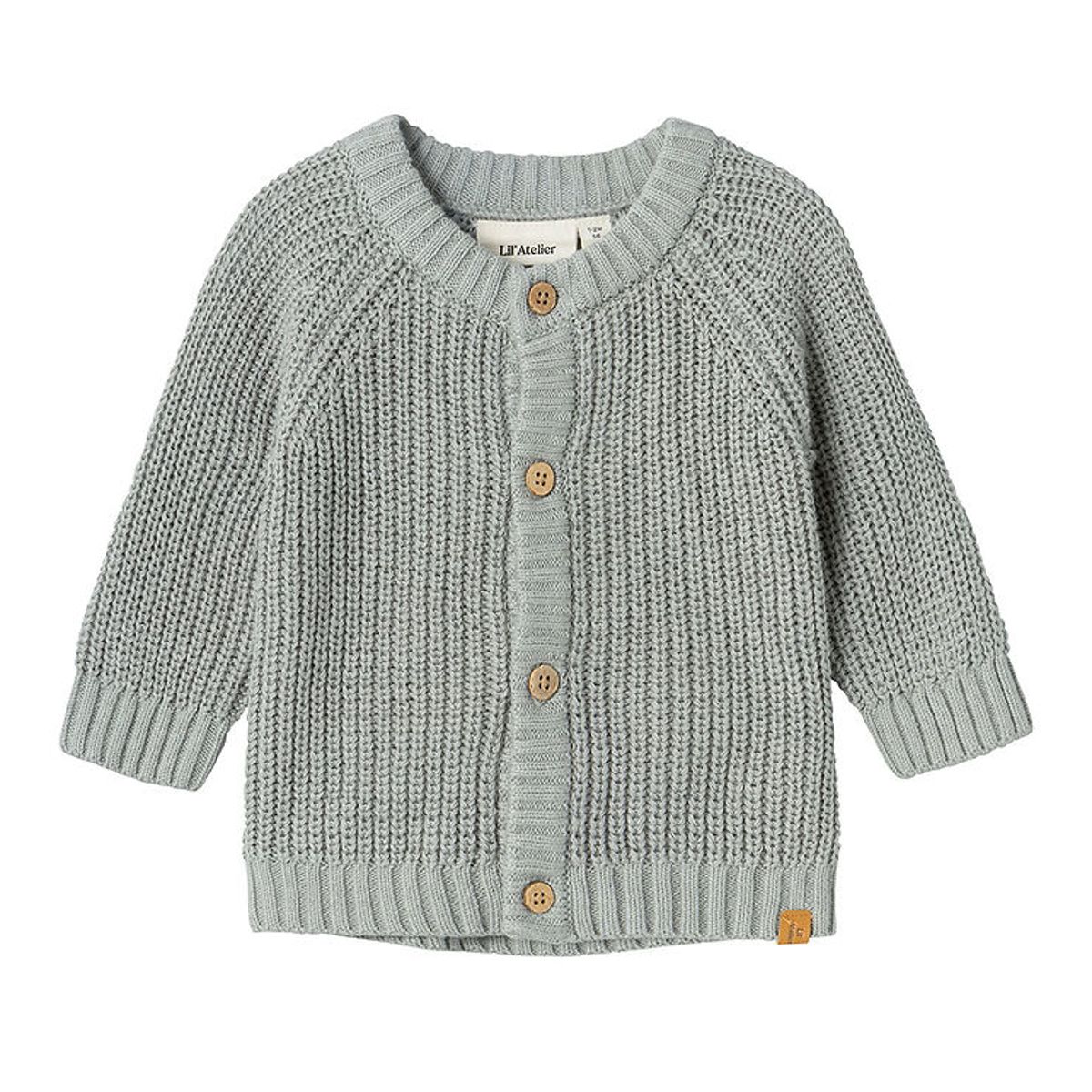 Lil Atelier Cardigan - NbnEmlen - Strik - Limestone