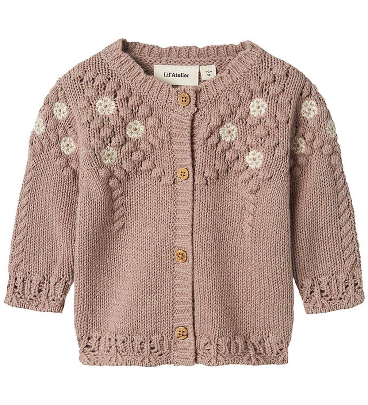 Lil Atelier Cardigan - Strik - NbfBrianna - Etherea