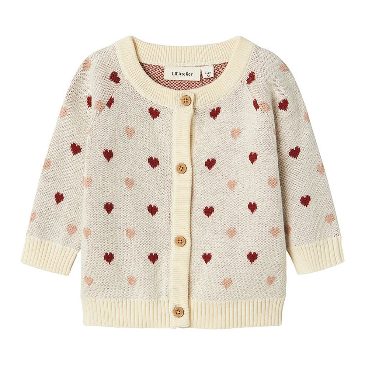 Lil Atelier Cardigan - Strik - NbfSaran - Turtledove