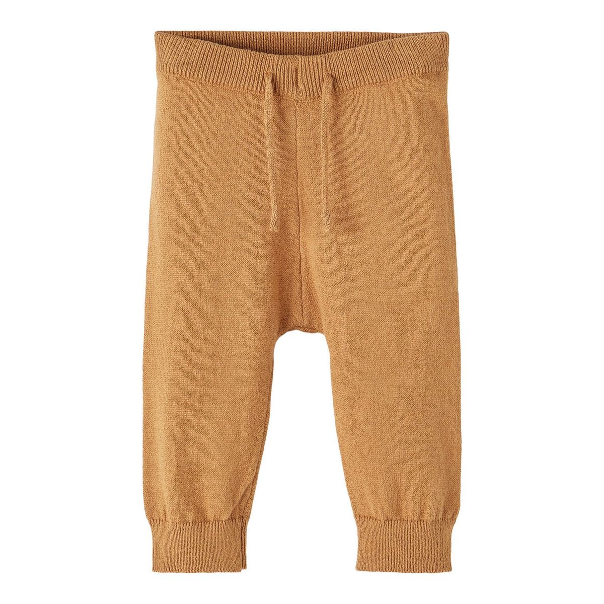 Lil Atelier Dija Loose Knit Pants - Chipmunk - 56 cm