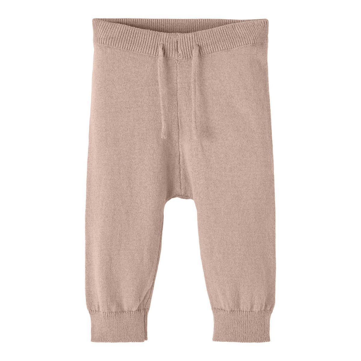 Lil Atelier Dija Loose Knit Pants - Rose Dust - 56 cm