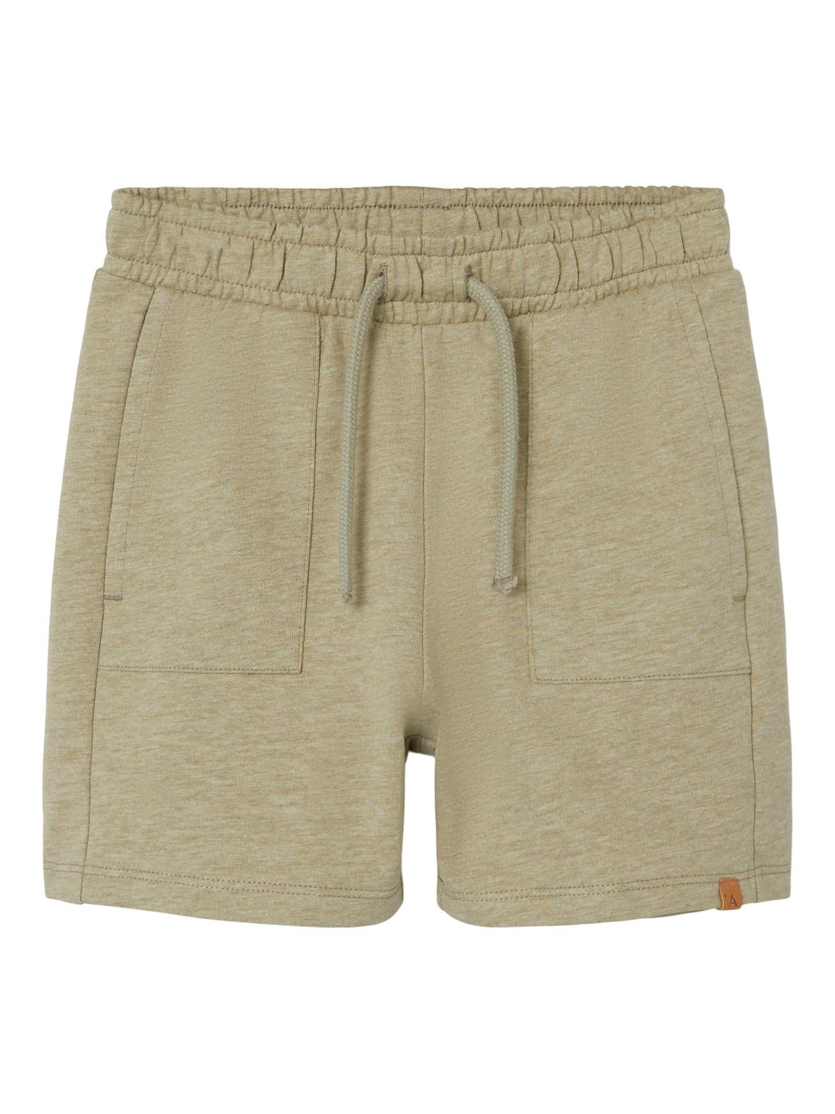 Lil Atelier Homan Loose Sweat Shorts - Sage - 92 cm