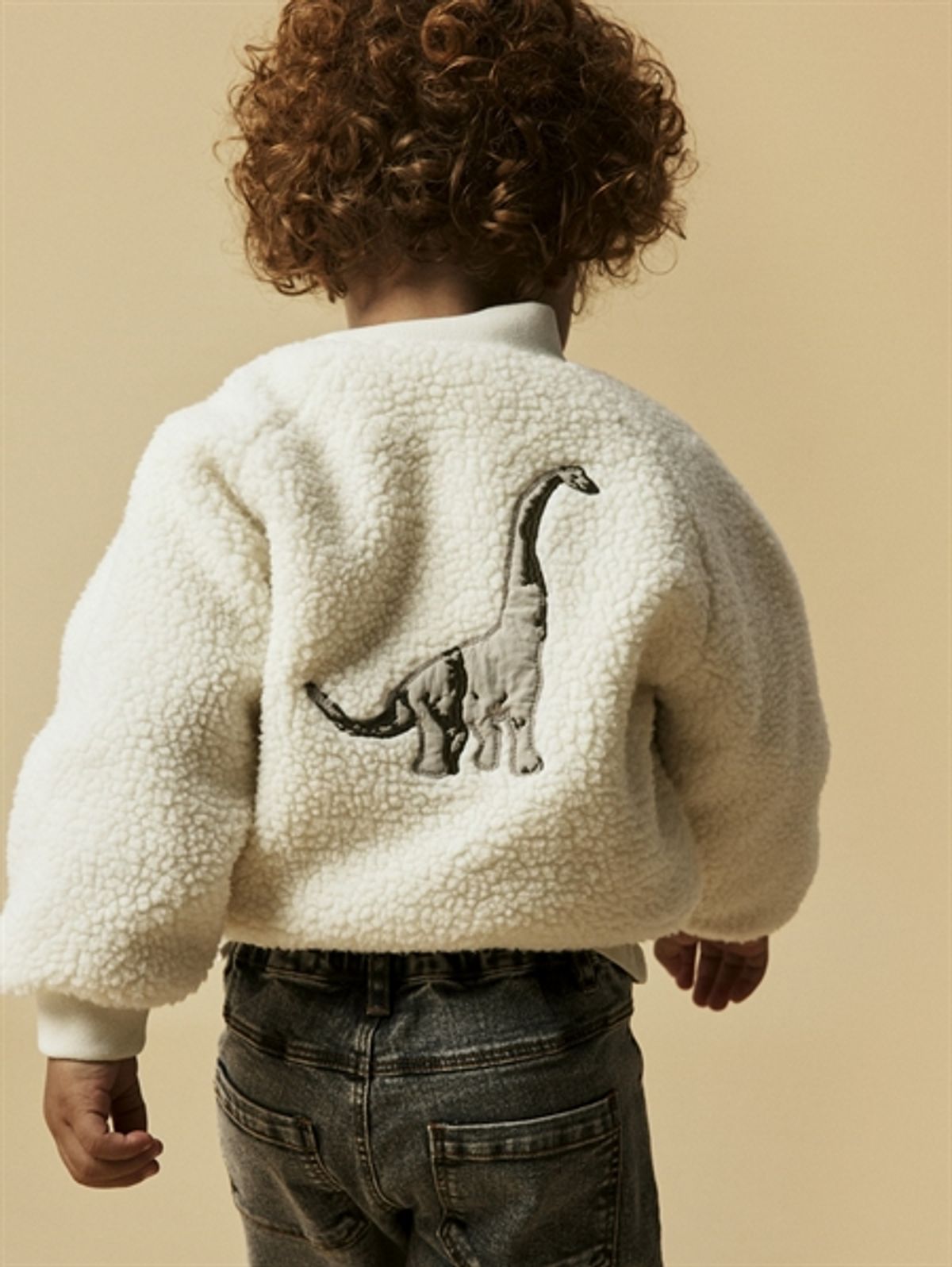 LIL ATELIER Lajo Bomber Jakke Dino Coconut Milk