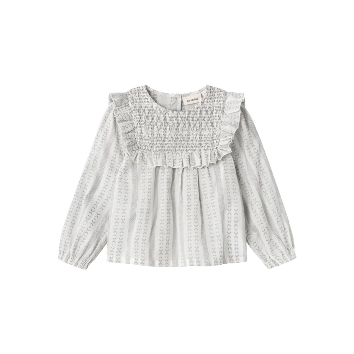 LIL ATELIER Langærmet Bluse Kenja Coconut Milk