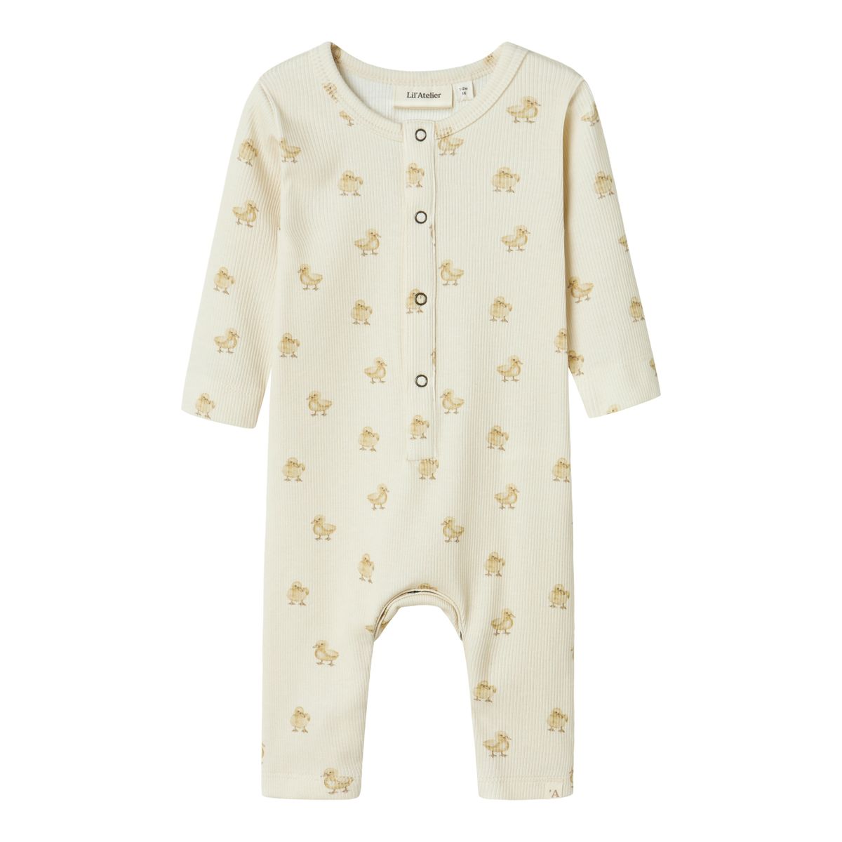 Lil Atelier Lavo Emo Slim Suit - Turtledove/Duck - 56 cm