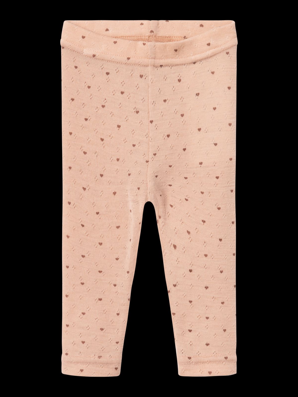 Lil Atelier Nava Wool Leggings - Rugby Tan - 56 cm