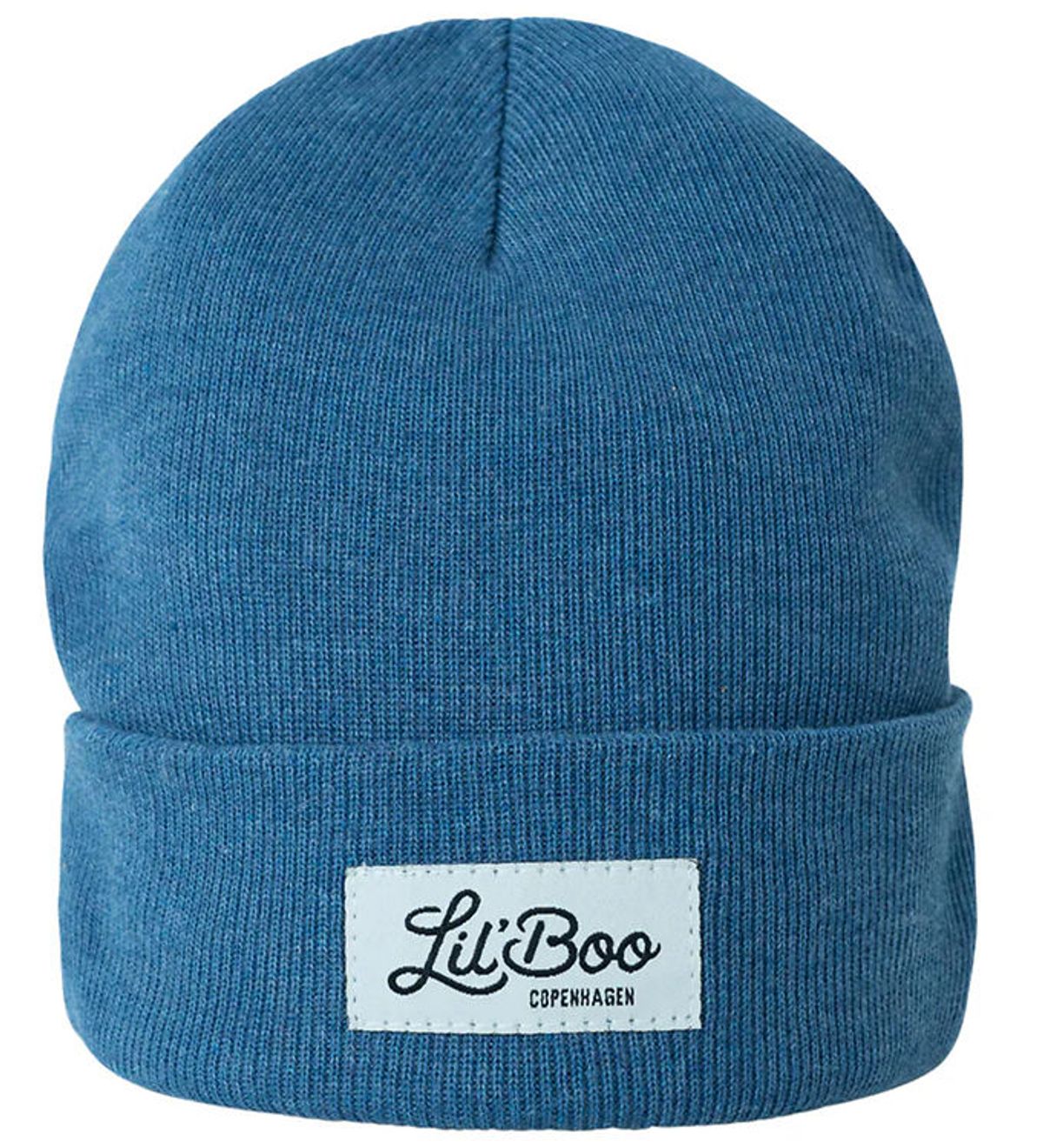 Lil'Boo Copenhagen Hue - strik - Classic Beanie - Med Blue