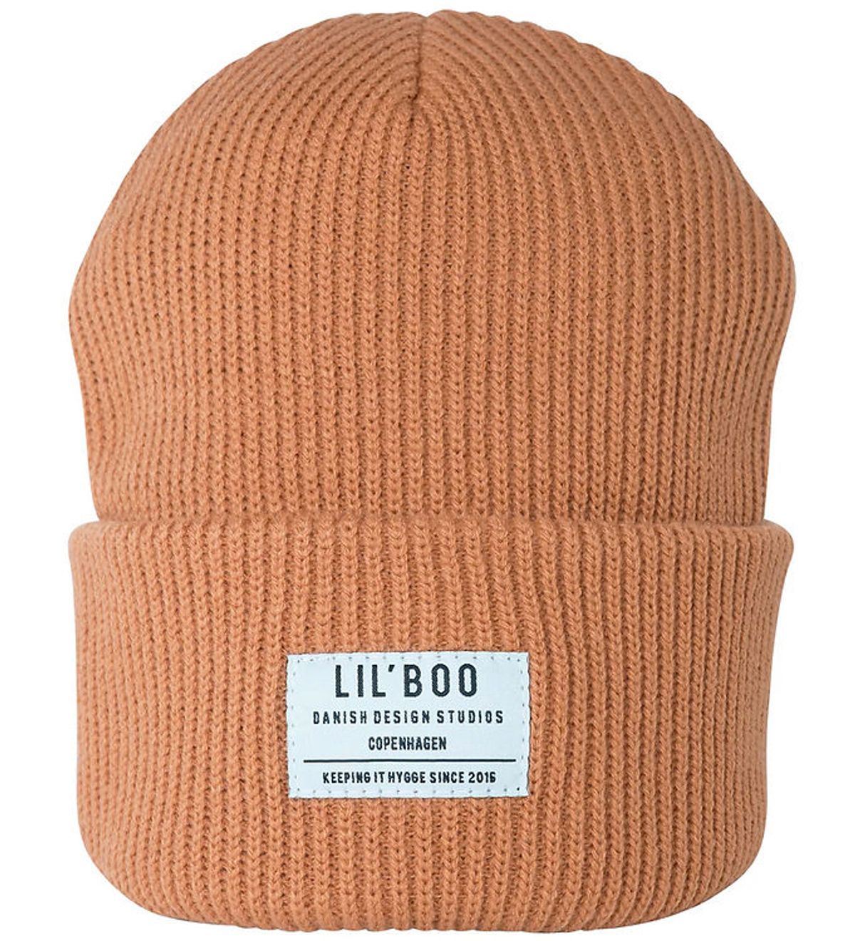 Lil'Boo Copenhagen Hue - Strik - Hygge Beanie - Abricot