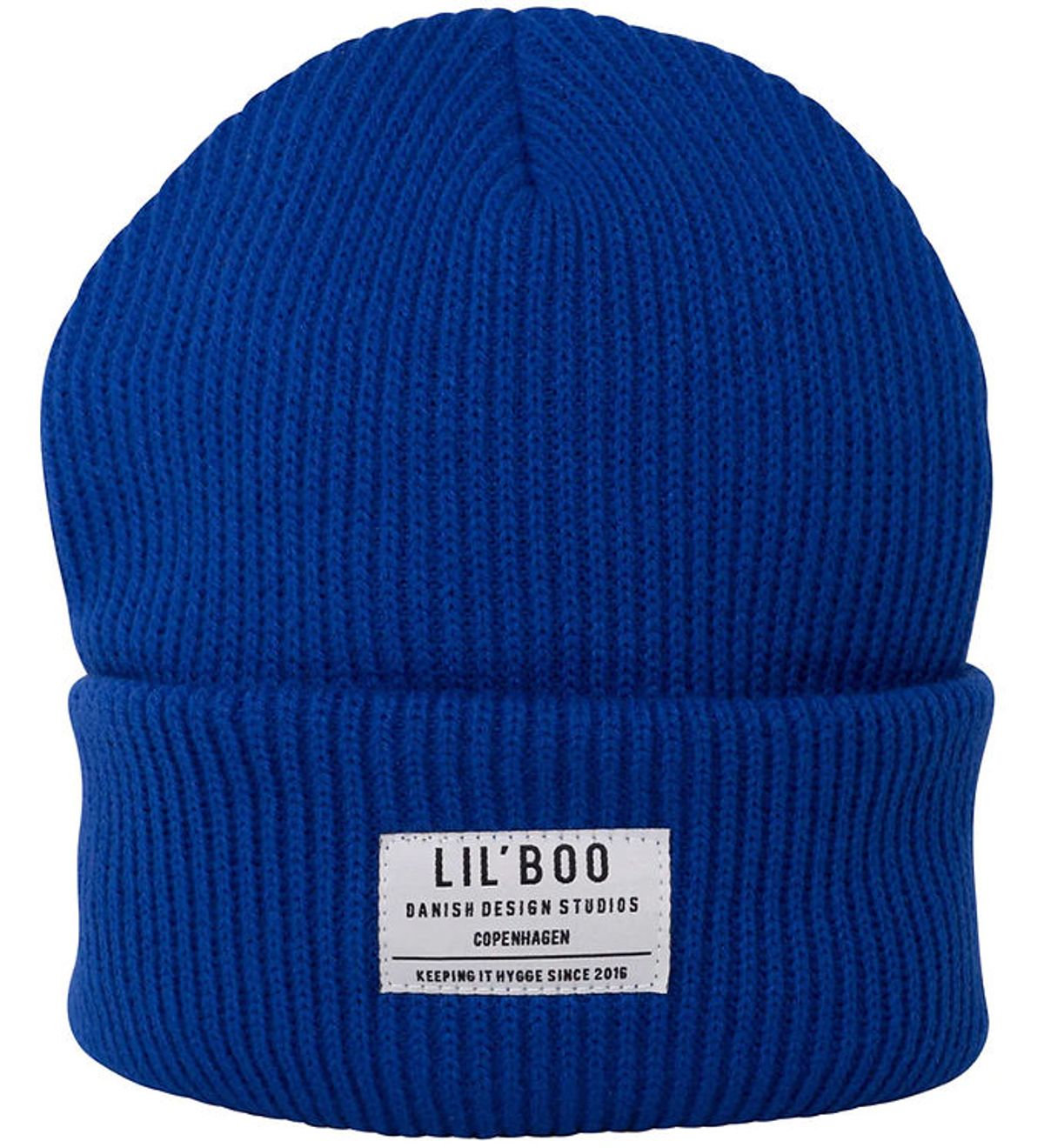 Lil'Boo Copenhagen Hue - Strik - Hygge Beanie - Bright Blue