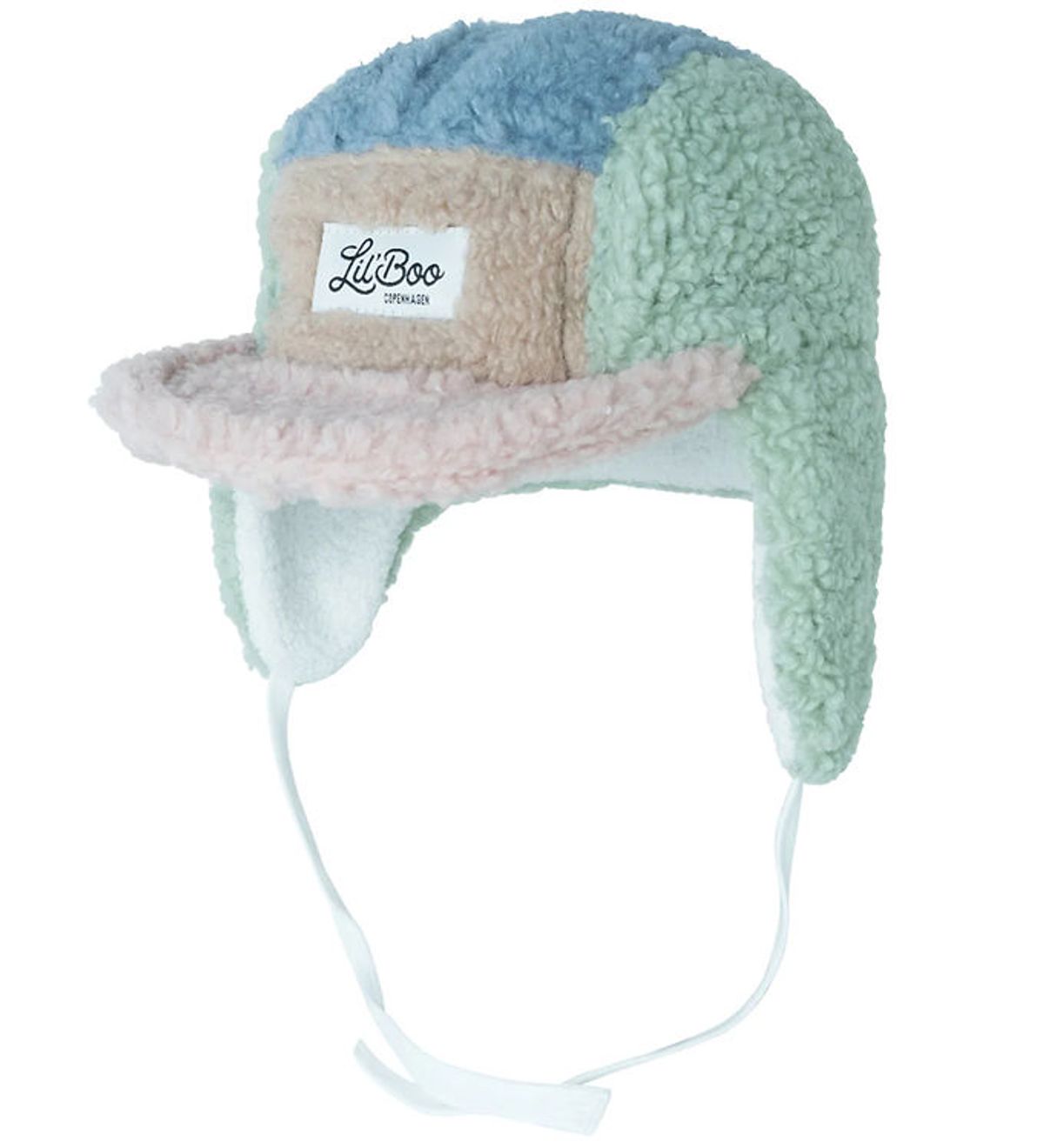 Lil'Boo Copenhagen Hue - teddy Fleece - Rose/Mint/Blue