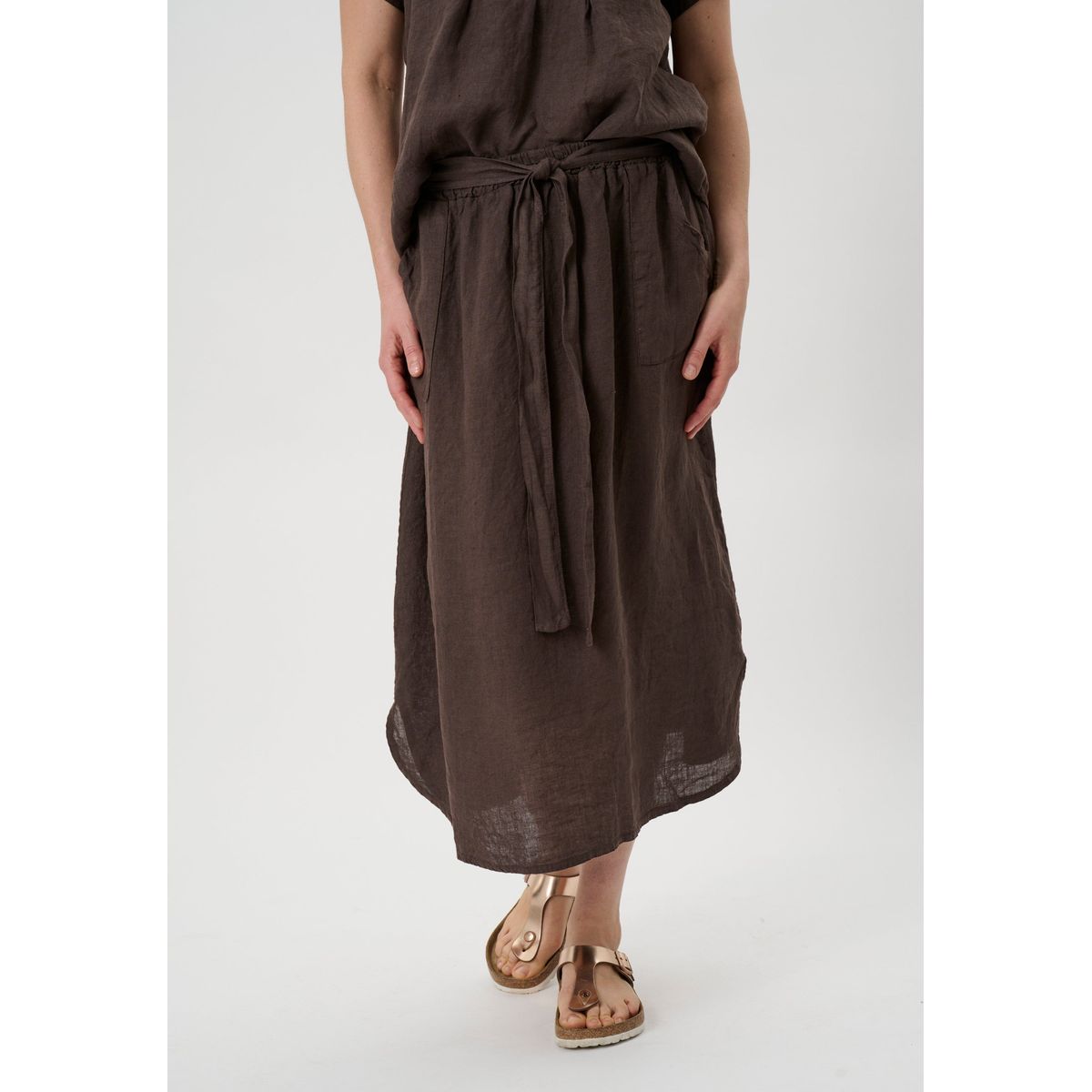 Liline - Brown - Bukser - 2xl