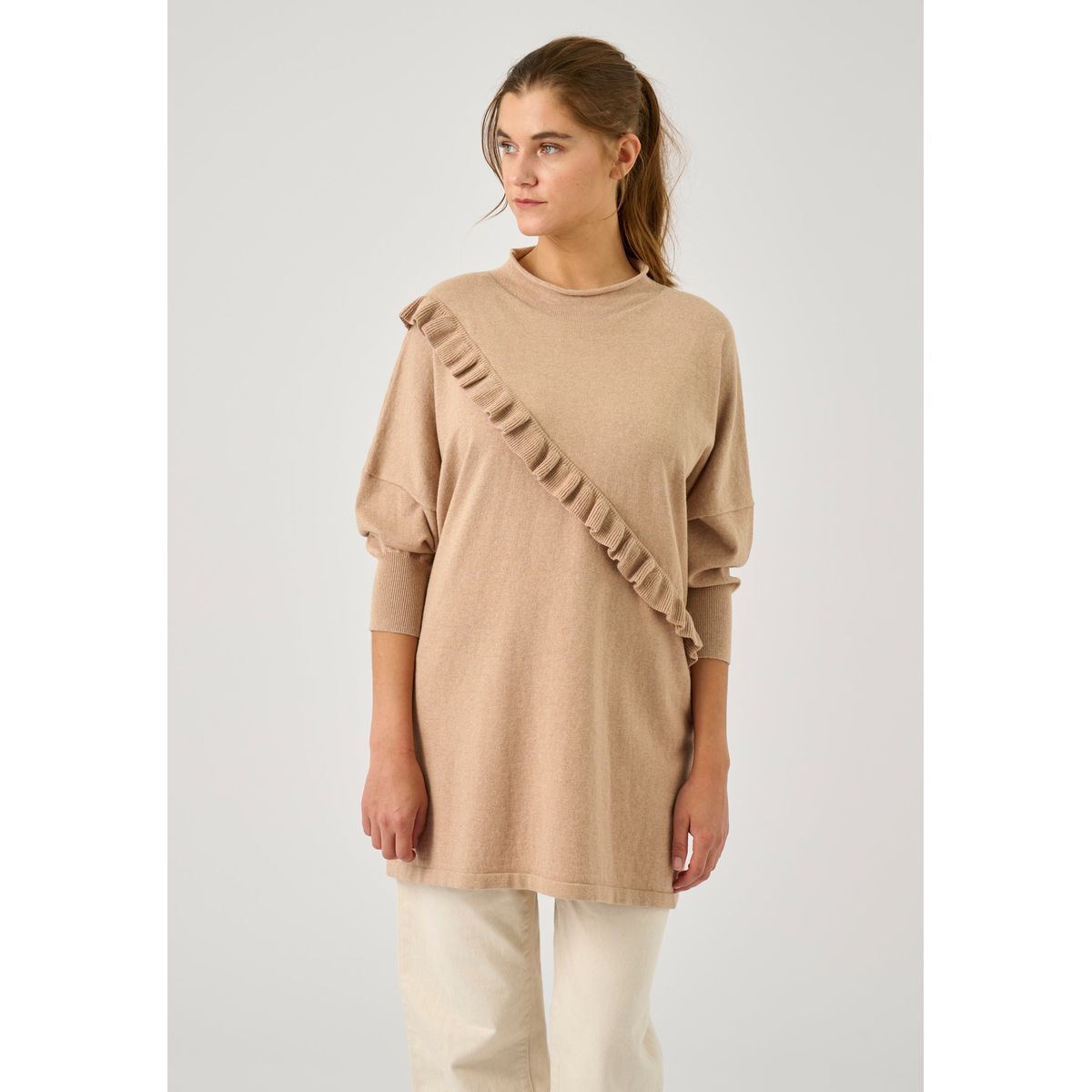 Lilisbet - Light Camel Melange - Bluse - 2xl