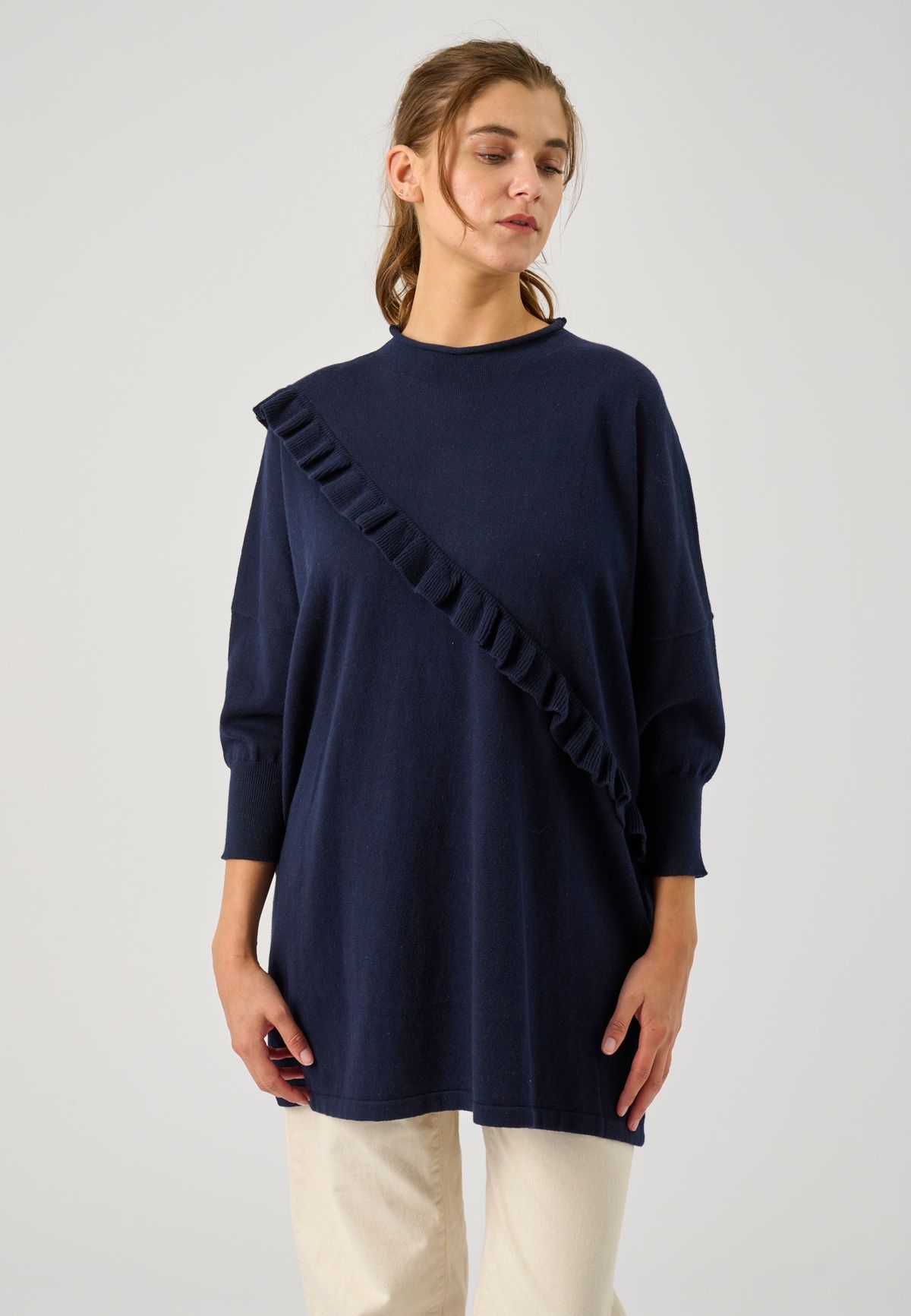 Lilisbet - Navy Blue - Bluse - Xl