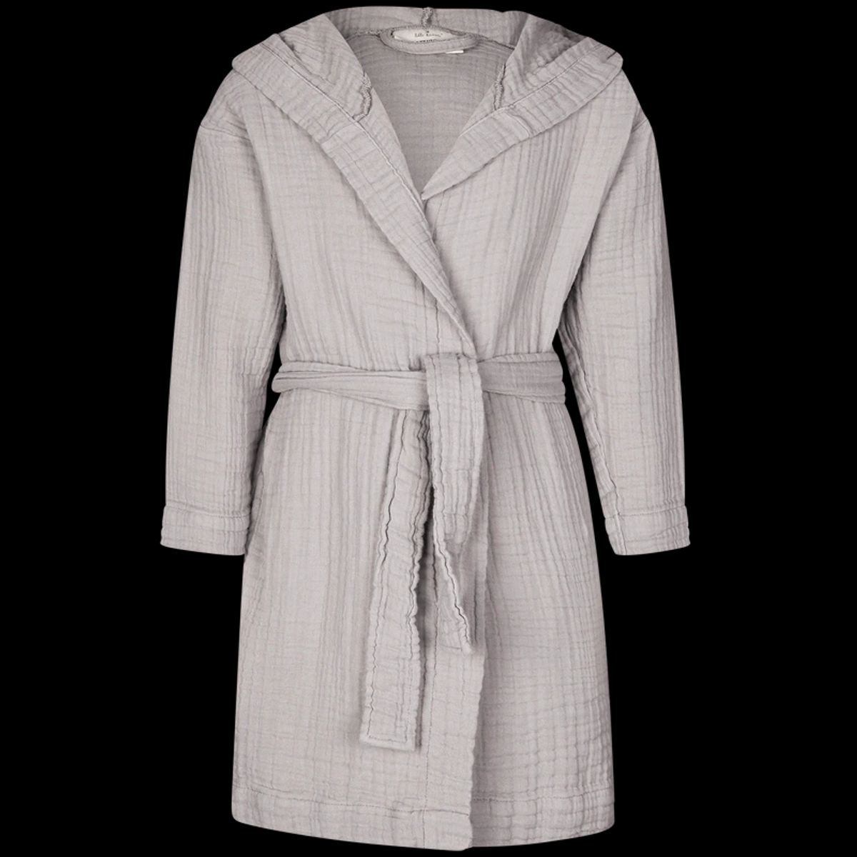 Lille Kanin Bathrobe Muslin 5-6 Years - Brown Smoke