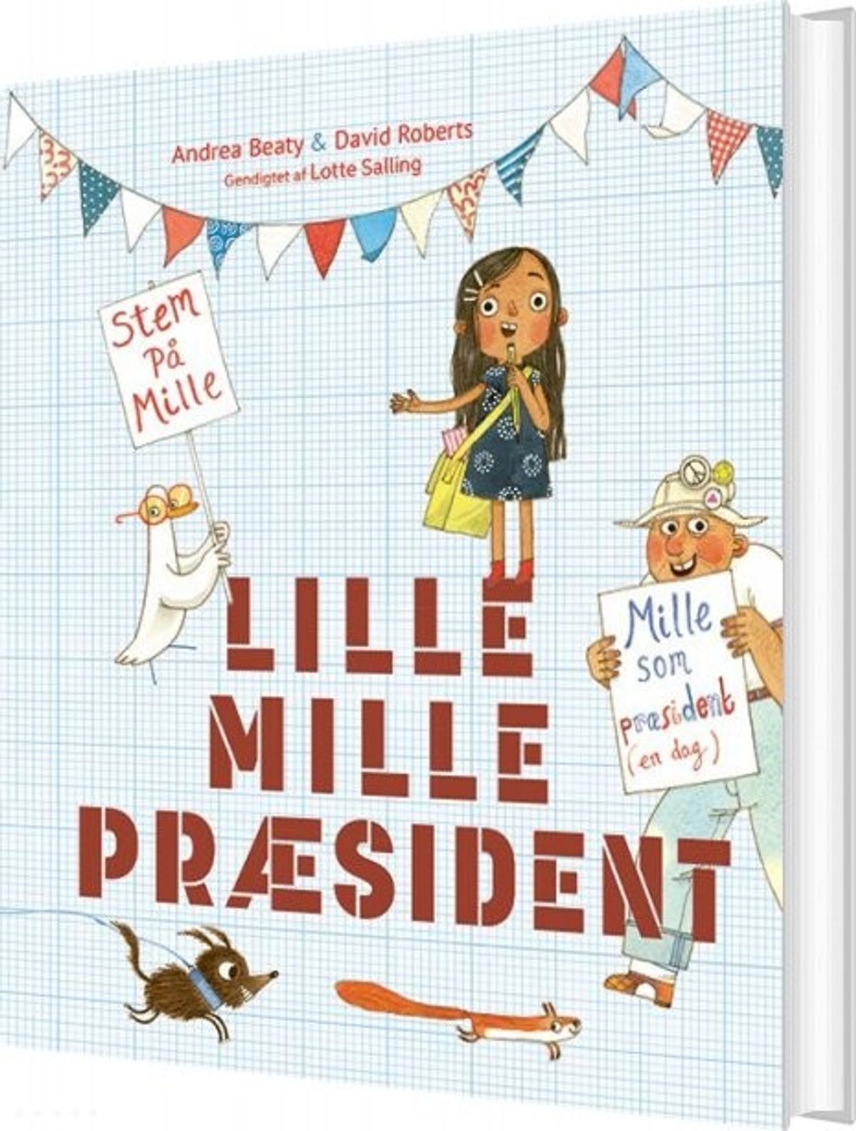 Lille Mille Præsident - Andrea Beaty - Bog