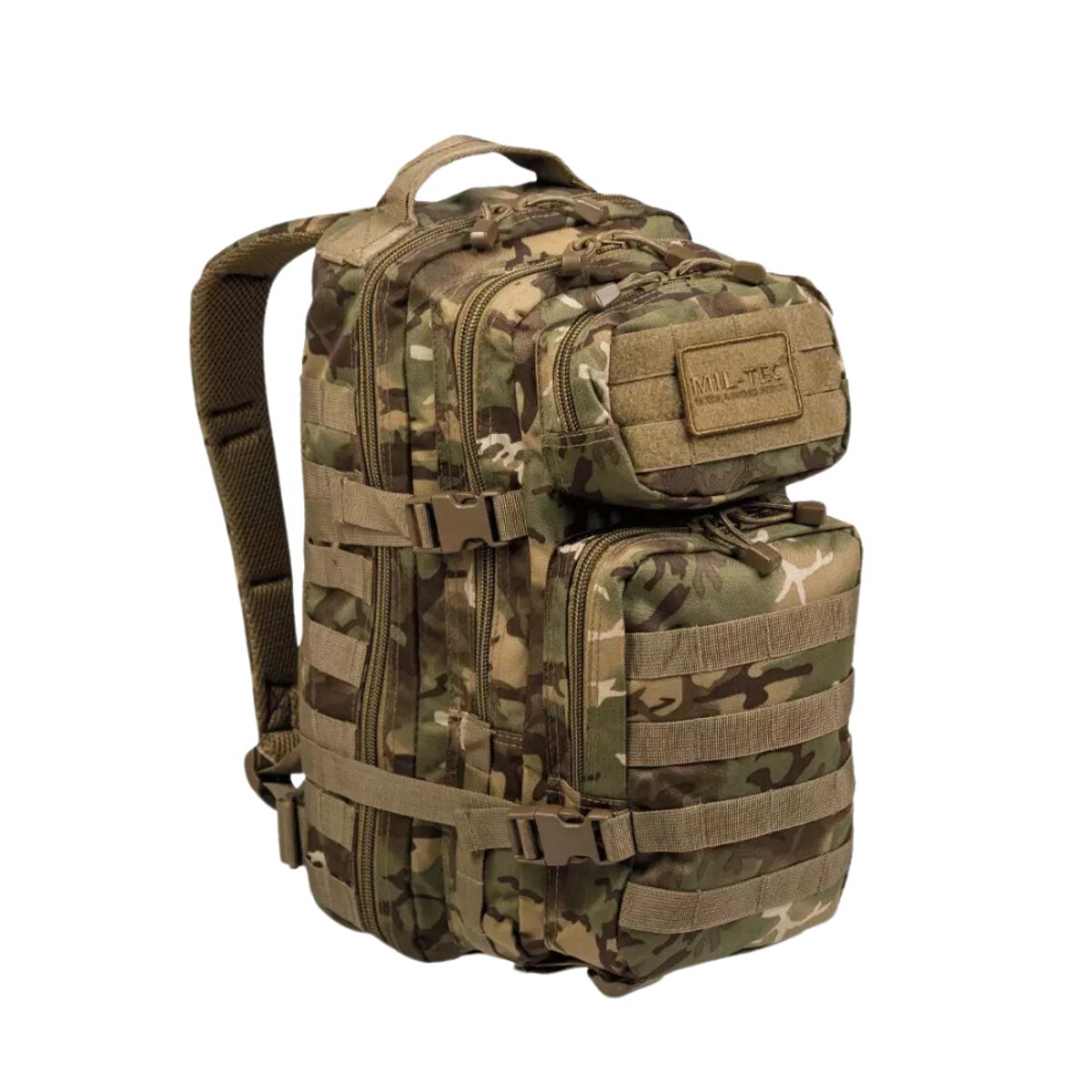 Lille turrygsæk camo 20 liter - Mil-Tec