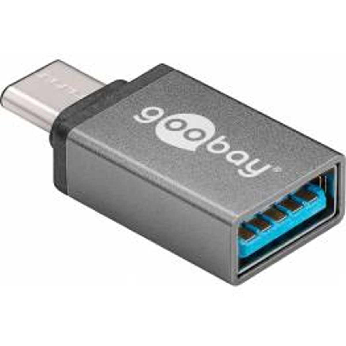 Lille USB-C 3.1 til USB 3.0 hun, Farve Space grey