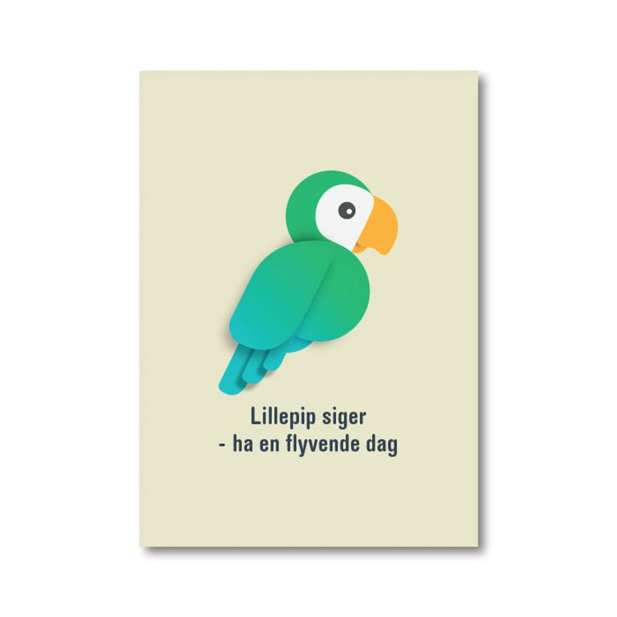 Lillepip - siger: Flyvende dag - A3