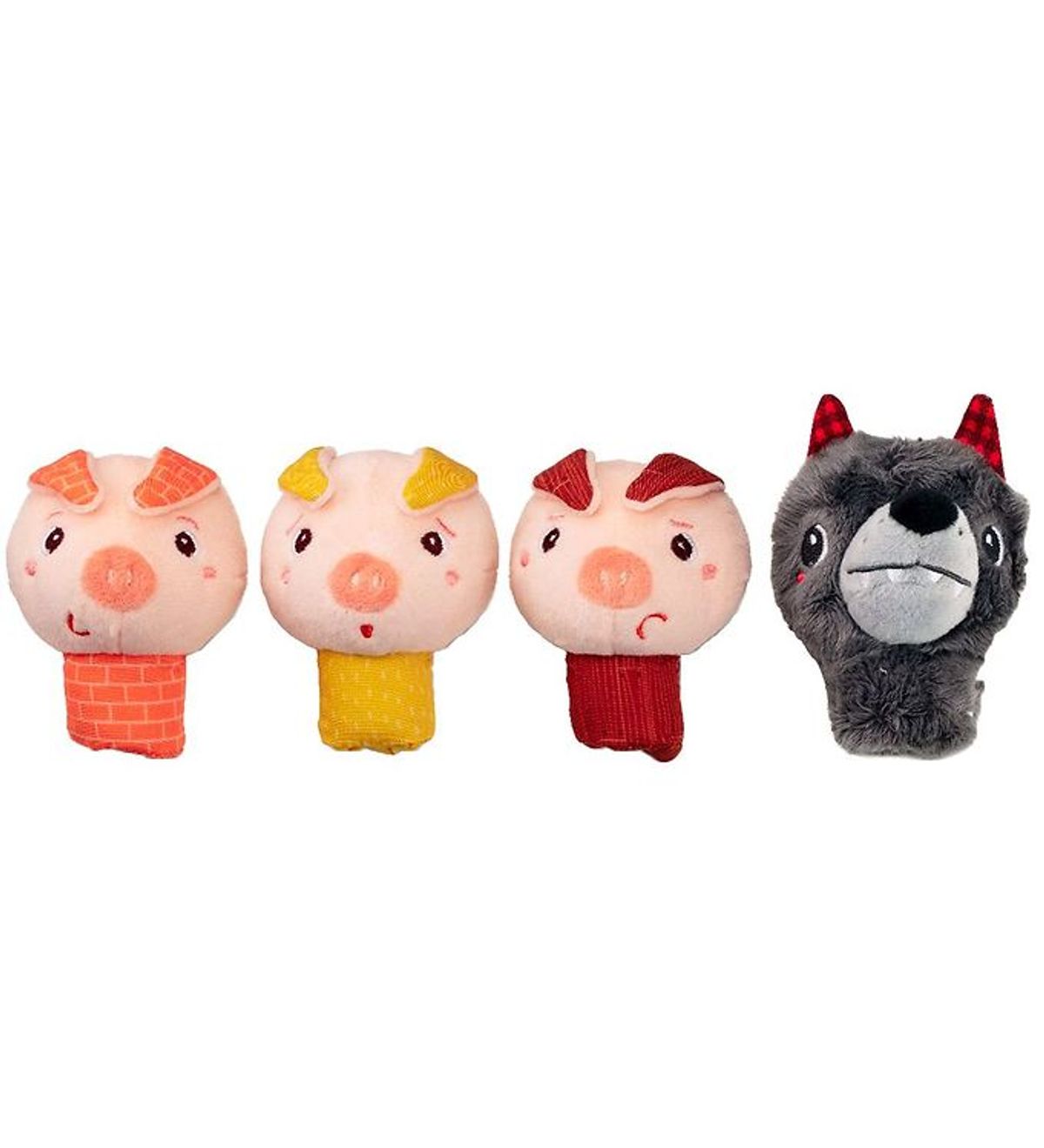 Lilliputiens Fingerdukke - The Wolf And The 3 Little Pigs