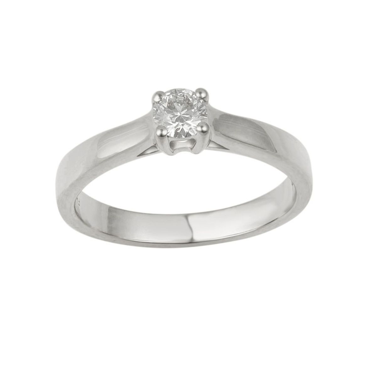 Lily Solitairering i 14 kt. Guld eller Hvidguld, med 0.25 ct. diamant - 54