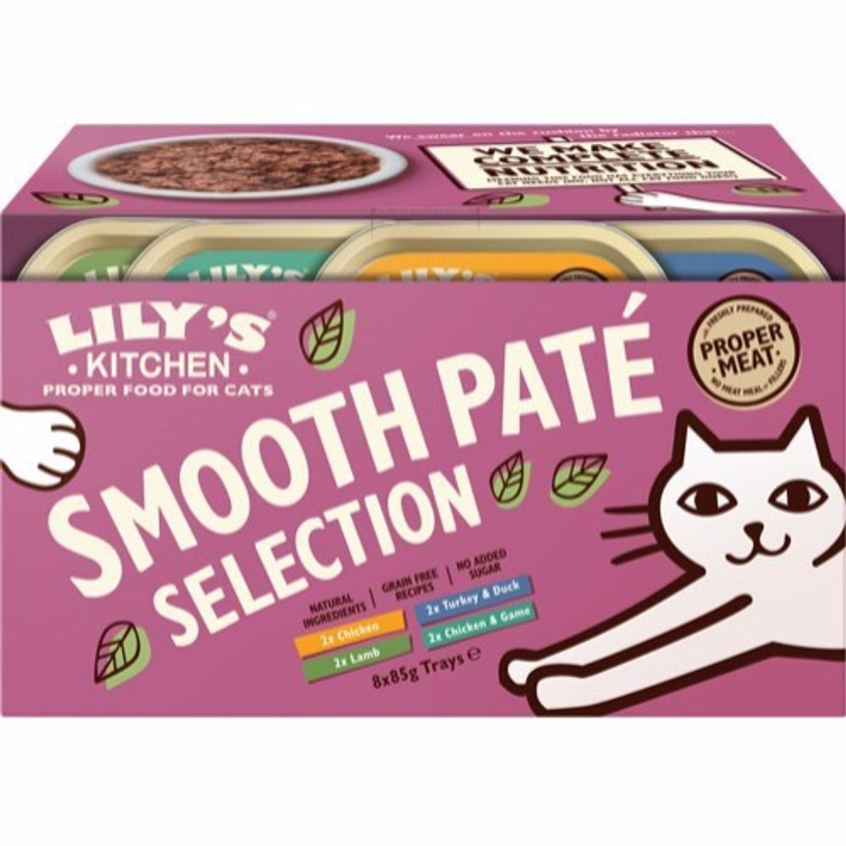 Lilys Kitchen Cat Paté MultiPack 8x85g