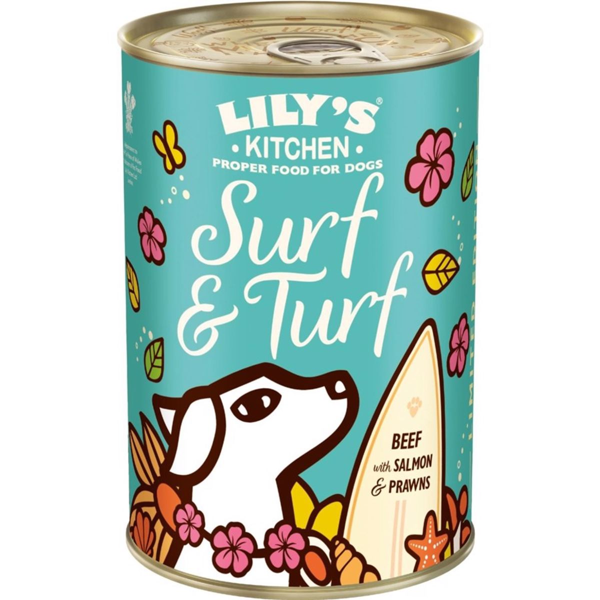 Lilys Kitchen dåsemad Surf and Turf, 400g - KORT DATO