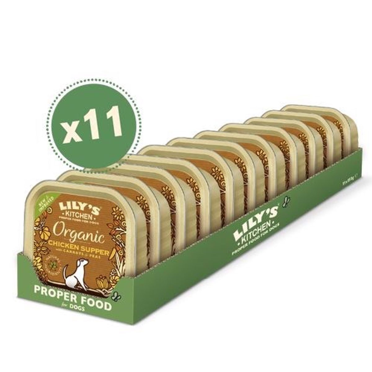 Lilys Kitchen Paté Organic Chicken Supper, 11 x 150g