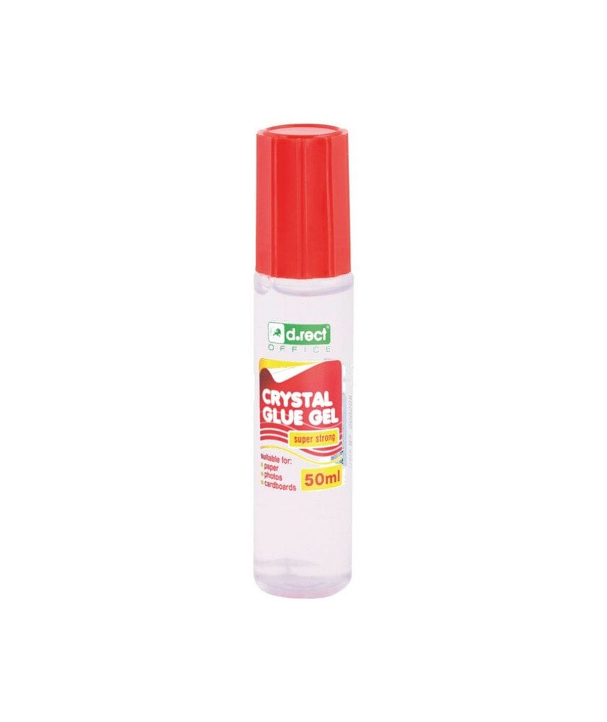 Lim transparent gel, 50 ml - 12 stk pakke