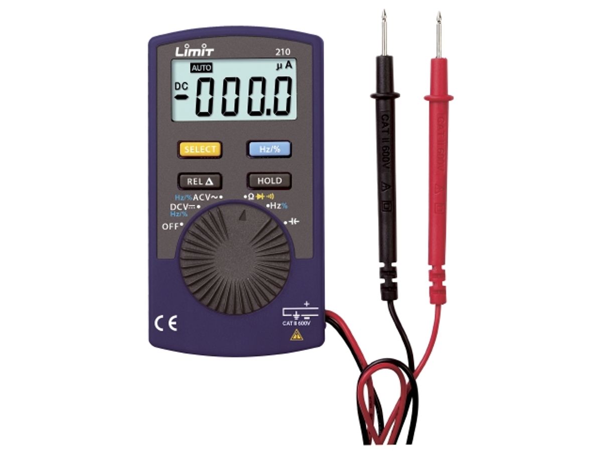 Limit 210 mini multimeter digital