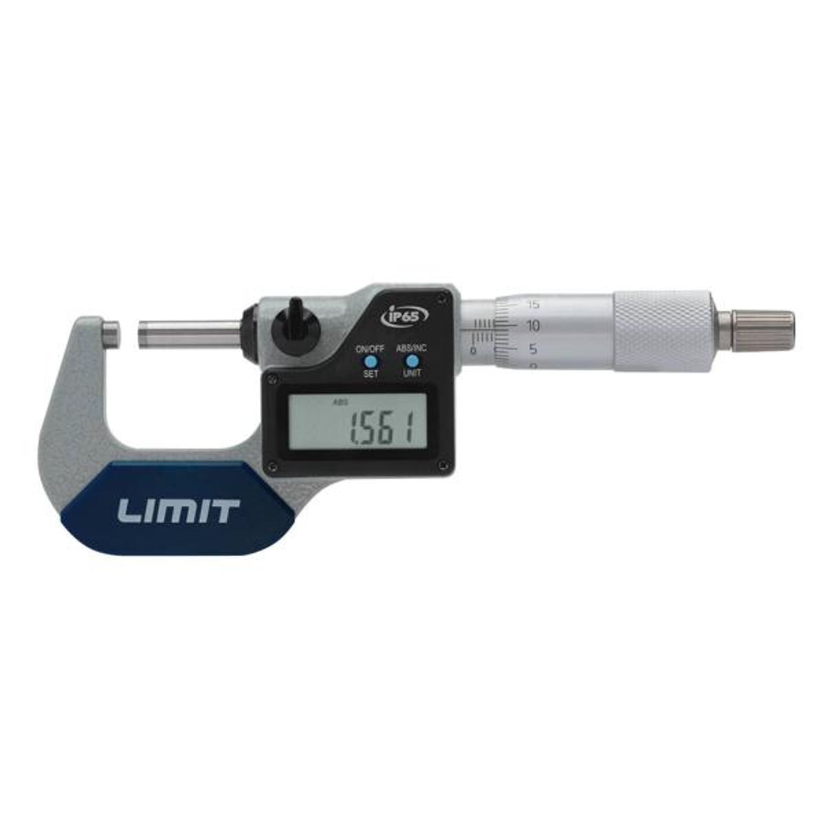 Limit digitalt mikrometer 0-25MM IP65