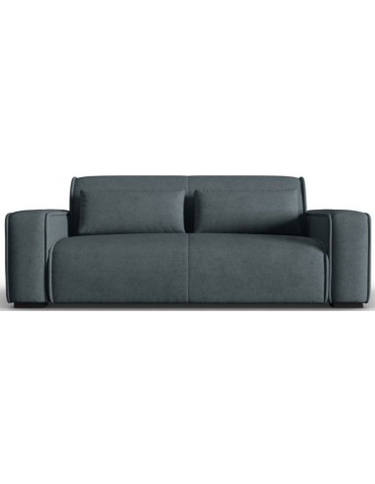 Lina 3-personers sofa i polyester B192 cm - Blågrå