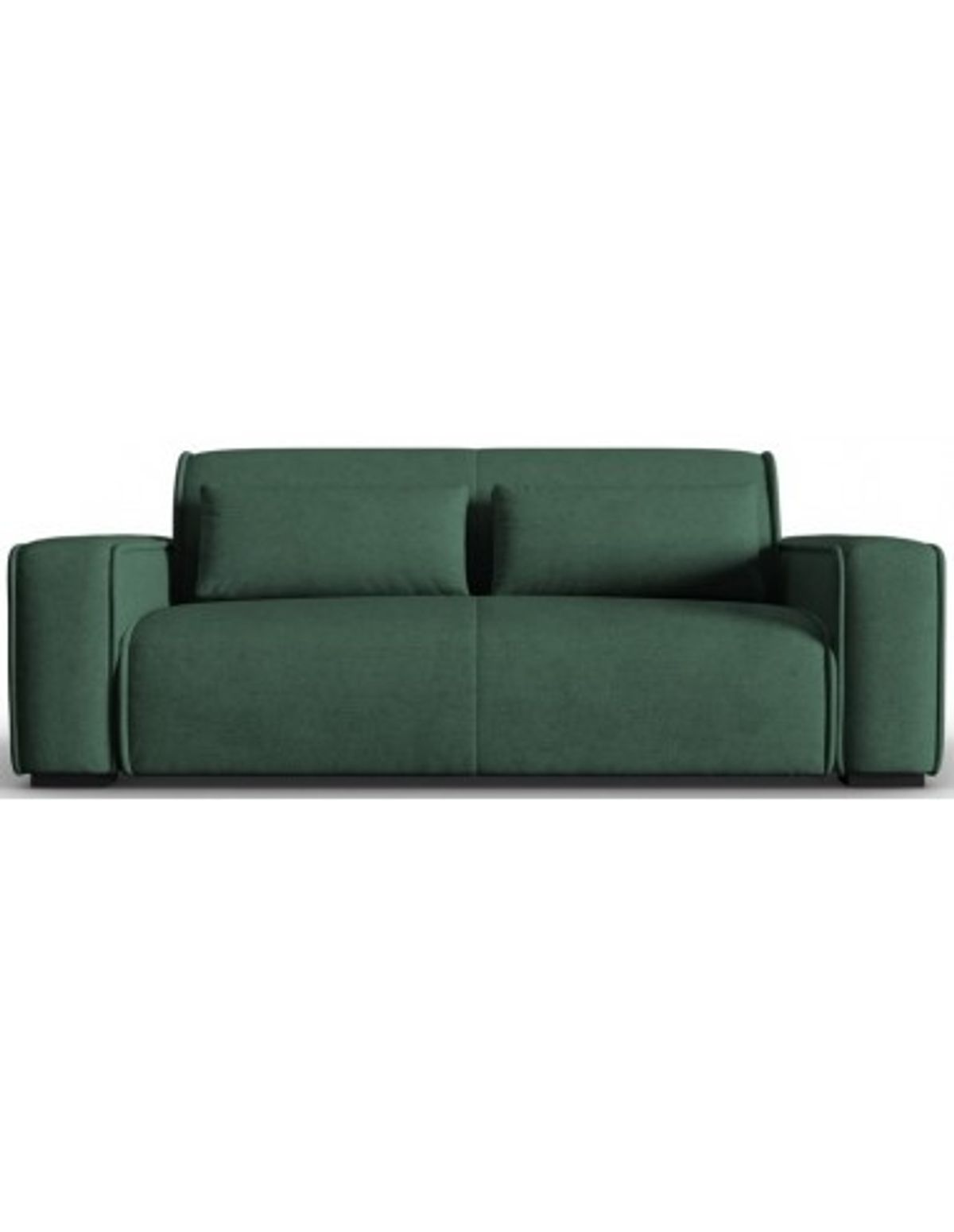 Lina 3-personers sofa i polyester B192 cm - Grøn