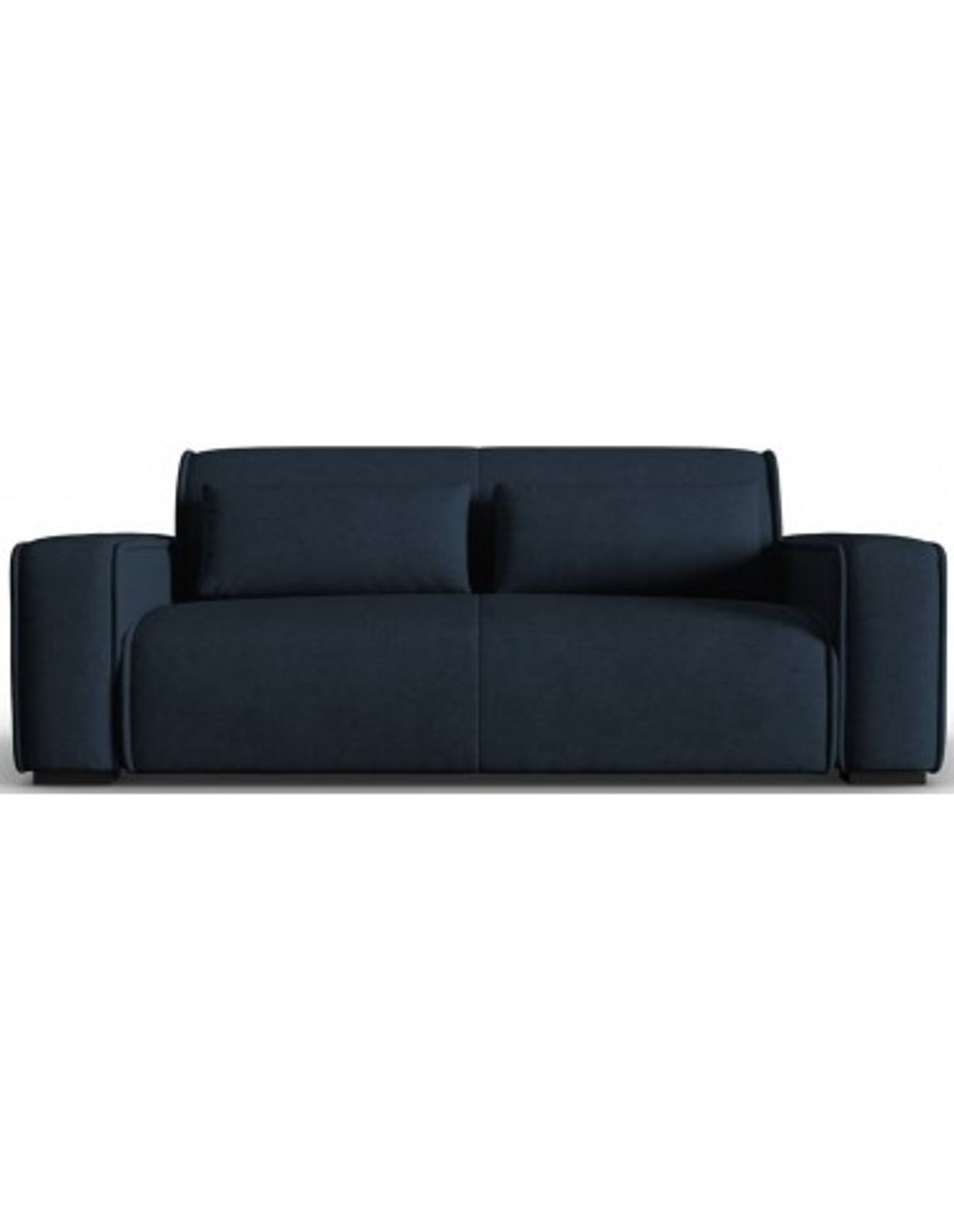 Lina 3-personers sofa i polyester B192 cm - Mørkeblå