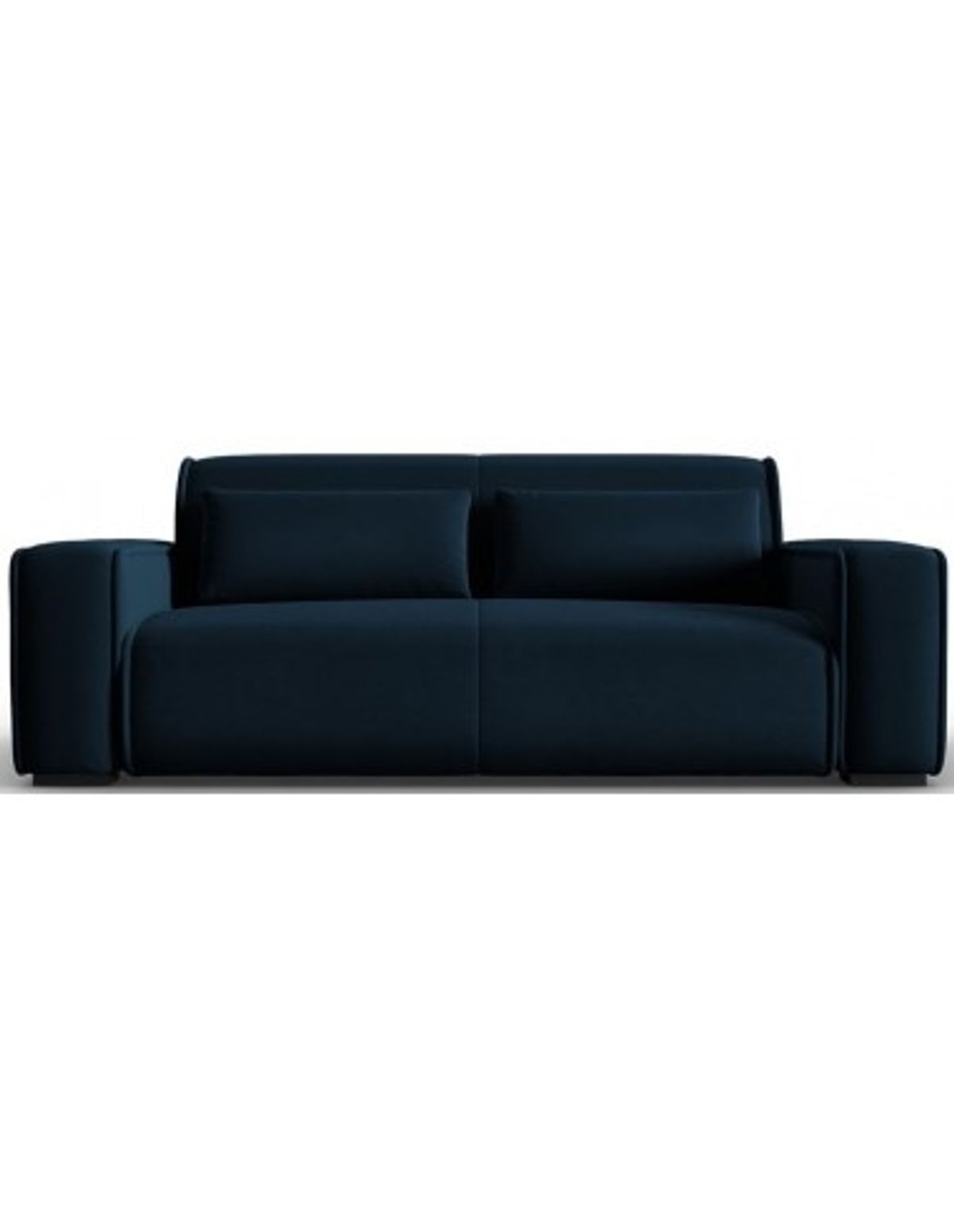 Lina 3-personers sofa i velour B192 cm - Blå