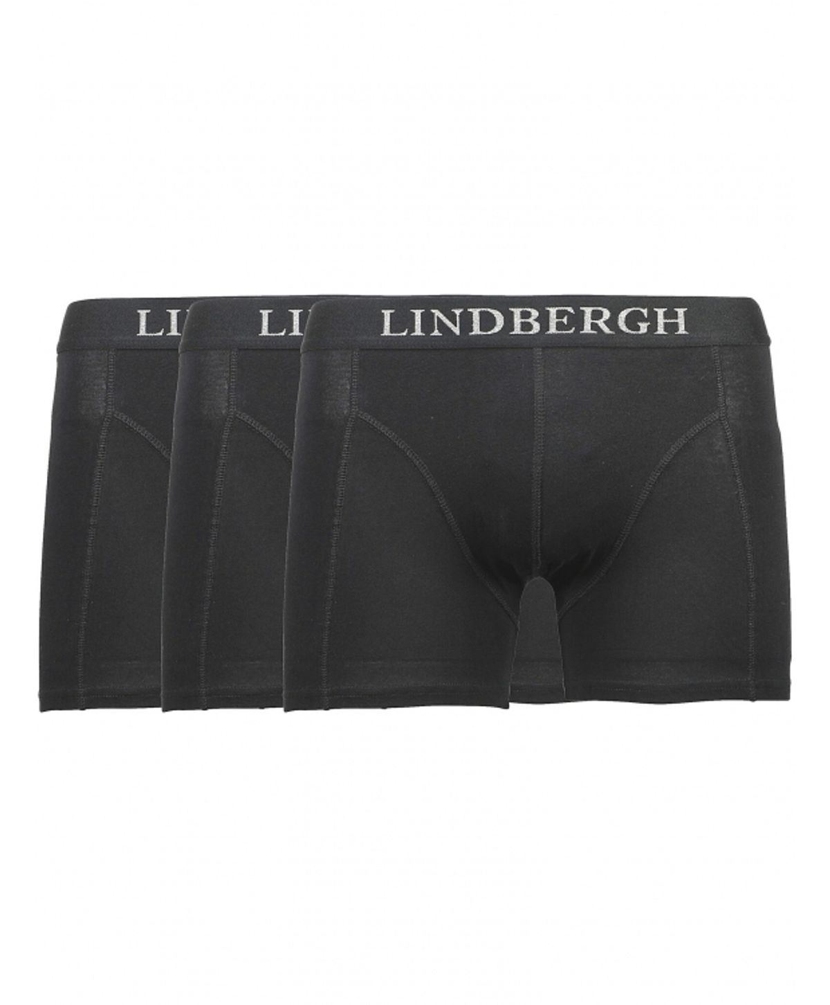 Lindbergh 3pak underbukser/boksershorts i sort til herre