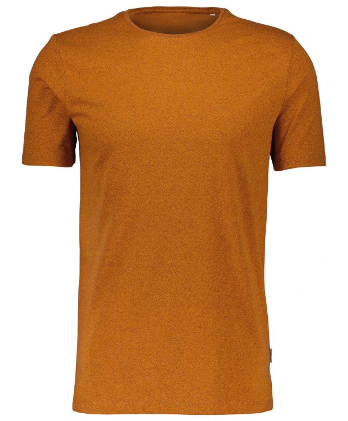 Lindbergh T-shirt i orange / dk burnt orange mix til herre