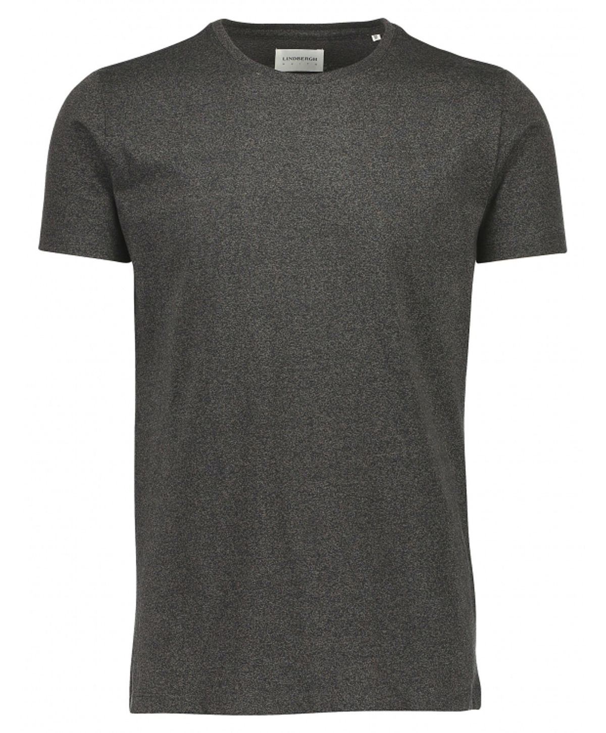 Lindbergh T-shirt i sort / deep black mix til herre