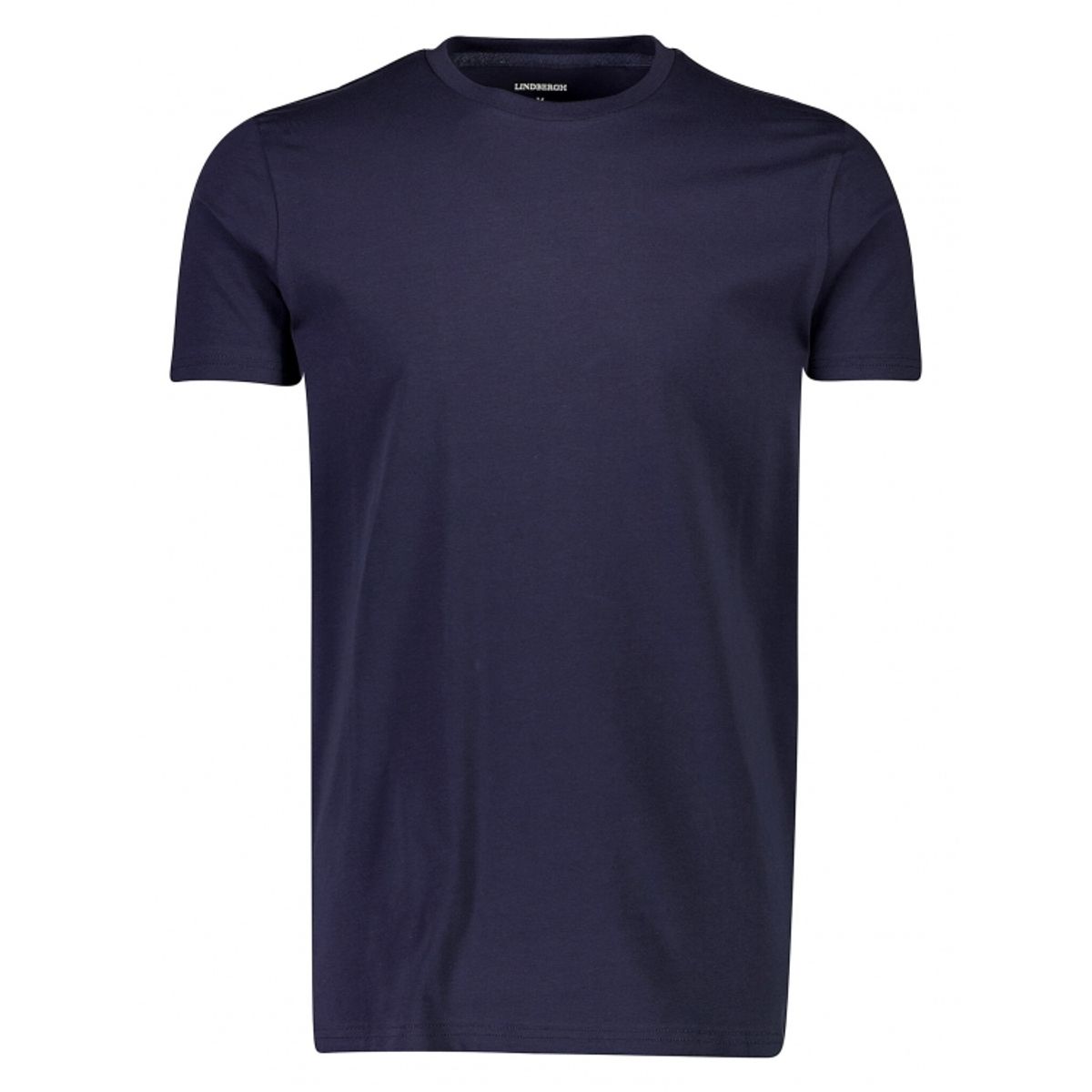 Lindbergh T-shirt m. rund-hals i navy til herre